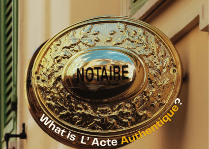 Image for "What is the Acte Authentique or Acte de Vente in France?" blog post