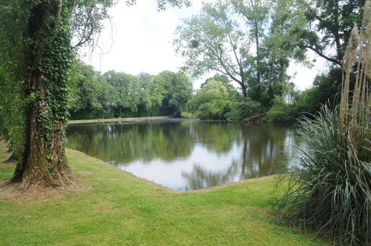 Renovated French Chateau with lake for sale in Brittany